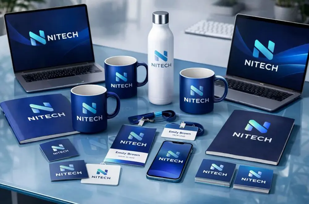 Branded materials NITECH branded corporate merchandise
