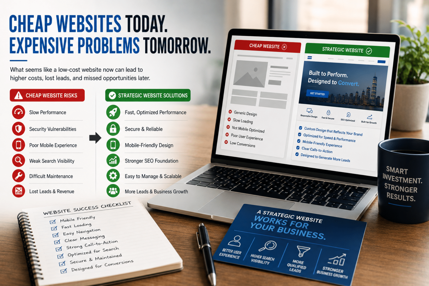 Cheap Websites, Costly Problems