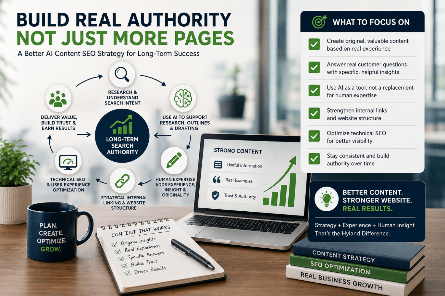 build real authority not just more pages